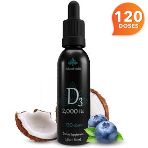 Balanced Health Vitamin D3 All Natural 120 servings
